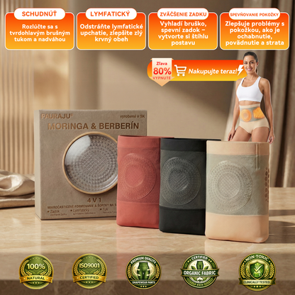 💒💒Oficiálny obchod značky | PEARLMOON® MORINGA & BERBERÍN 4V 1 MIKROČASTICOVÉ FORMOVANIE & ŠORTKY NA SPALOVANIE TUKU🌿