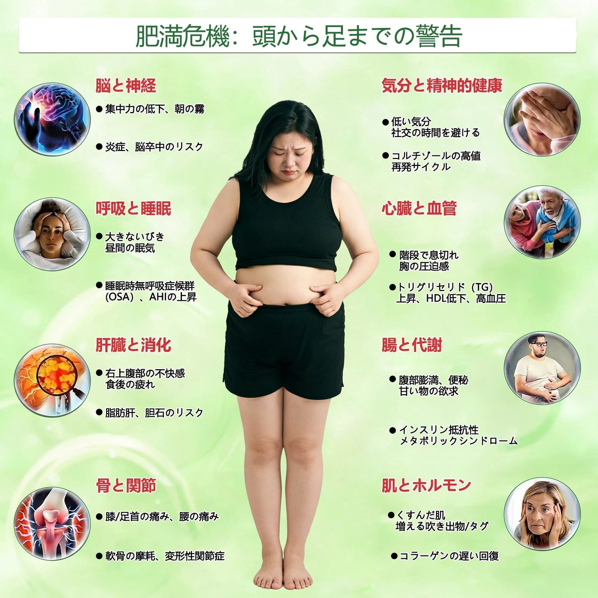 📘公式旗艦店 /𝑮𝑳𝑶𝑹𝑬𝐍𝐃𝗔®＆NAD+ 10-in-1 ナノ強化フォーミュラ — 肥満、肌のたるみ、糖尿病、睡眠時無呼吸症候群、関節の悩み、その他健康上の懸念にアプローチ🌿🌿🌿